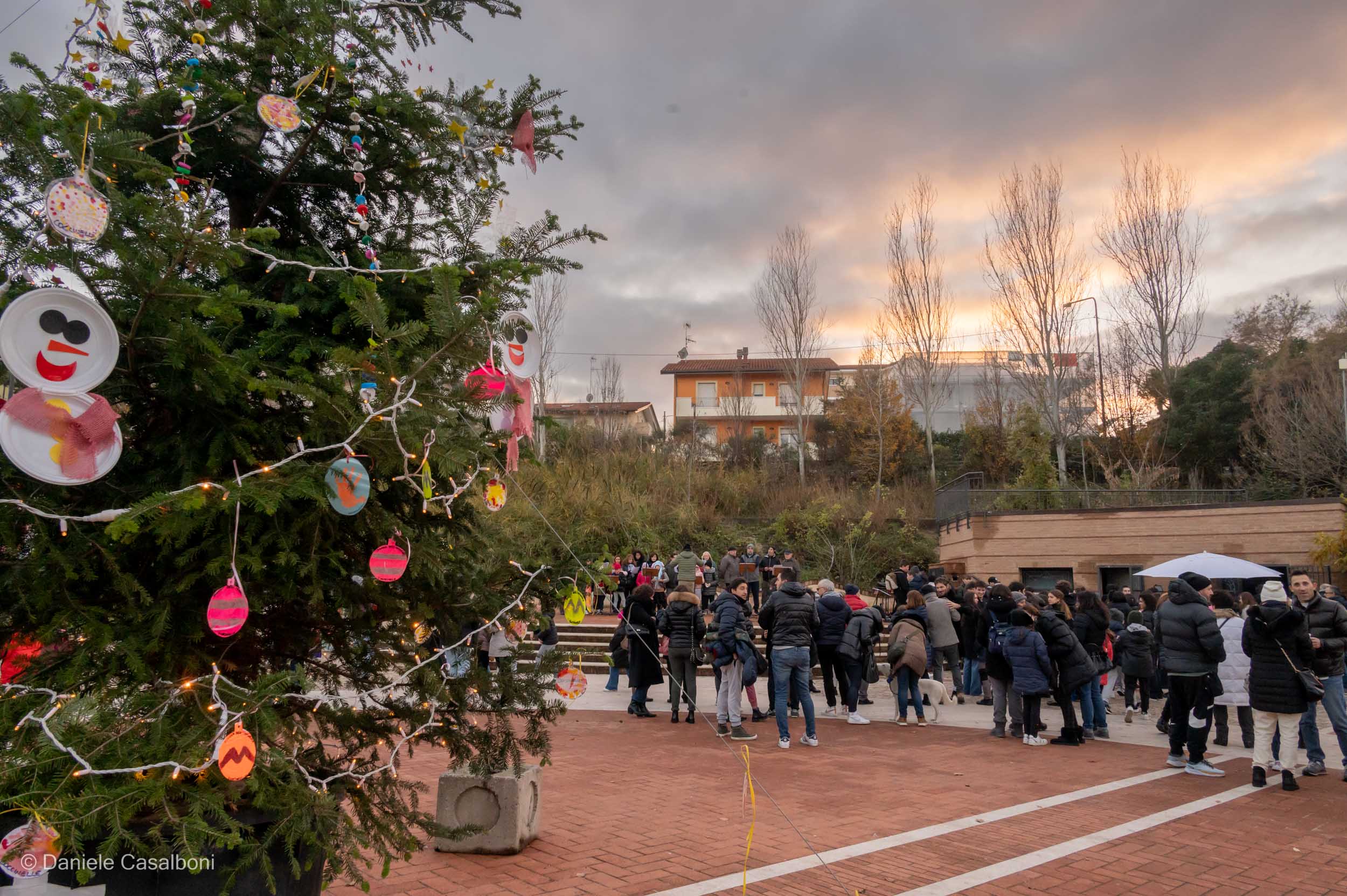 L'Albero di Natale nel quartiere Fontanelle