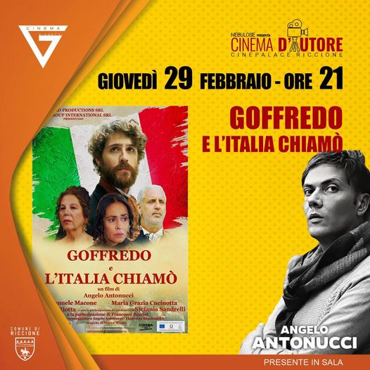 Al Cinepalace il regista Angelo Antonucci presenta il suo film “Goffredo e l’Italia chiamò”
