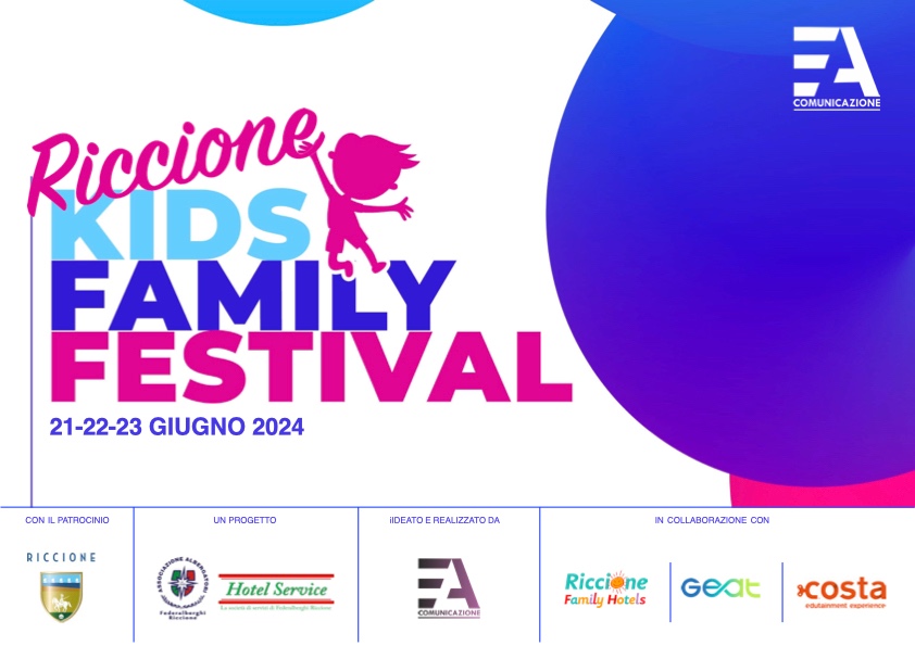 Riccione diventa il sogno dei bambini con il “Kids Family Festival”