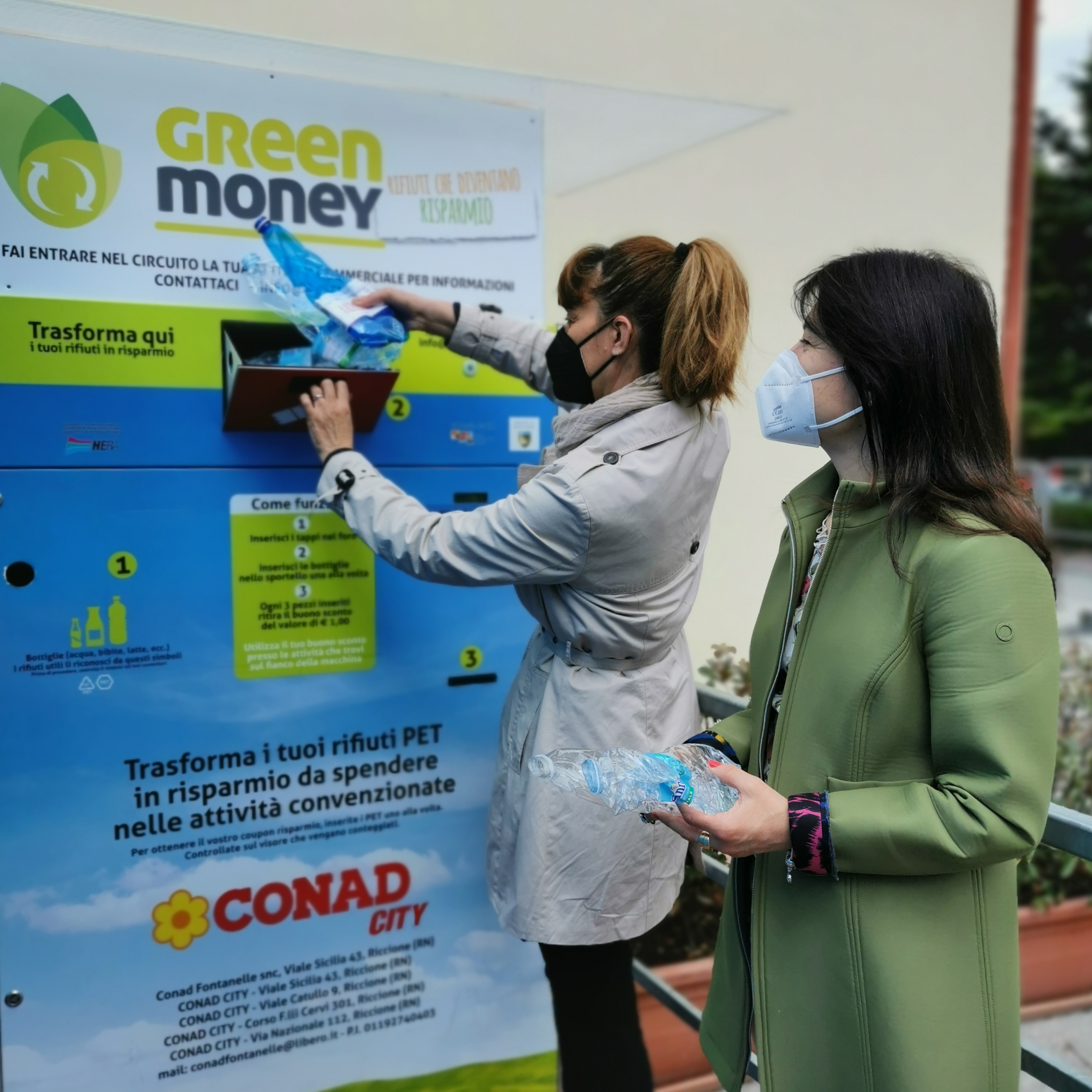 Gli assessori Galli e Ermeti inaugurano il Green Money
