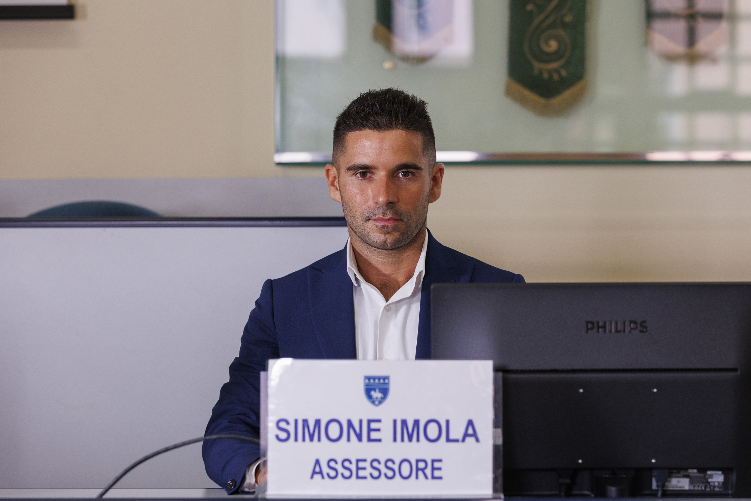 L'Assessore allo Sport Simone Imola