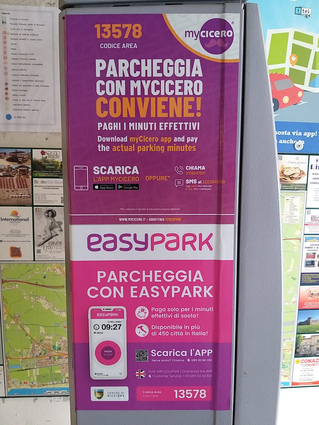 EasyPark e MyCicero app per parcheggiare