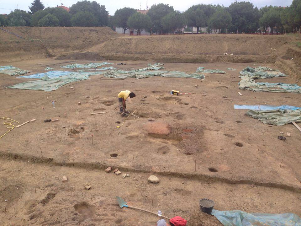 Gli scavi al Castello degli Agolanti