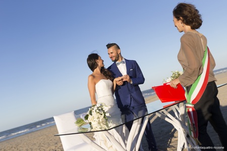 Matrimonio in spiaggia Zona 7 Riccione