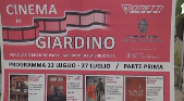 Cinema in Giardino 2013 si parte l'11 Luglio