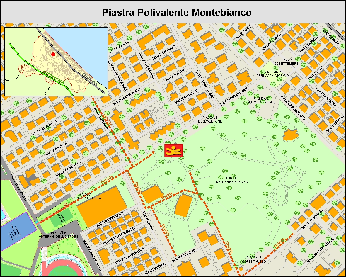 Piastra polivalente Monte Bianco - MAPPA