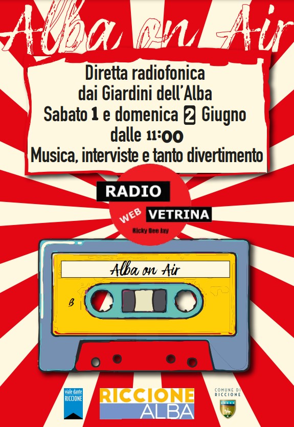 “Alba on air”: sabato e domenica la diretta radiofonica dai Giardini dell’Alba