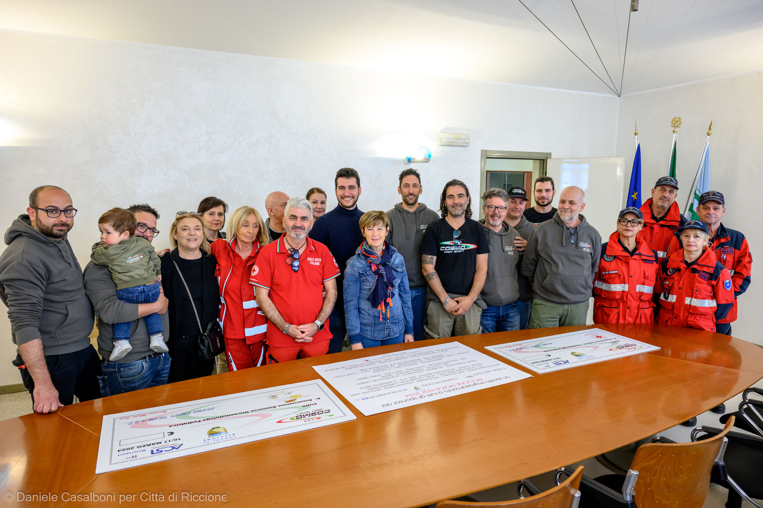 Al Riccione Motor Fest 2024 ha trionfato la solidarietà: raccolti 11mila euro per Croce rossa e Arop