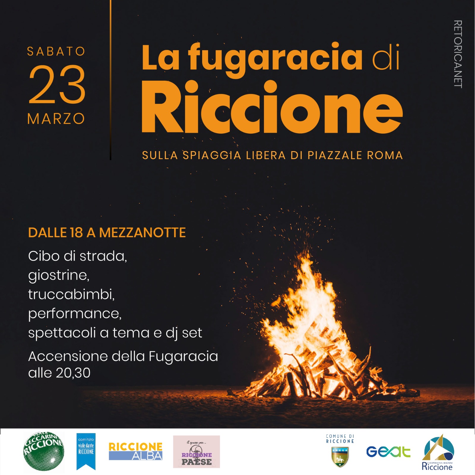 La Fugaracia si ri-accende a Riccione con esibizioni artistiche, musica, food truck e divertimento per i bambini