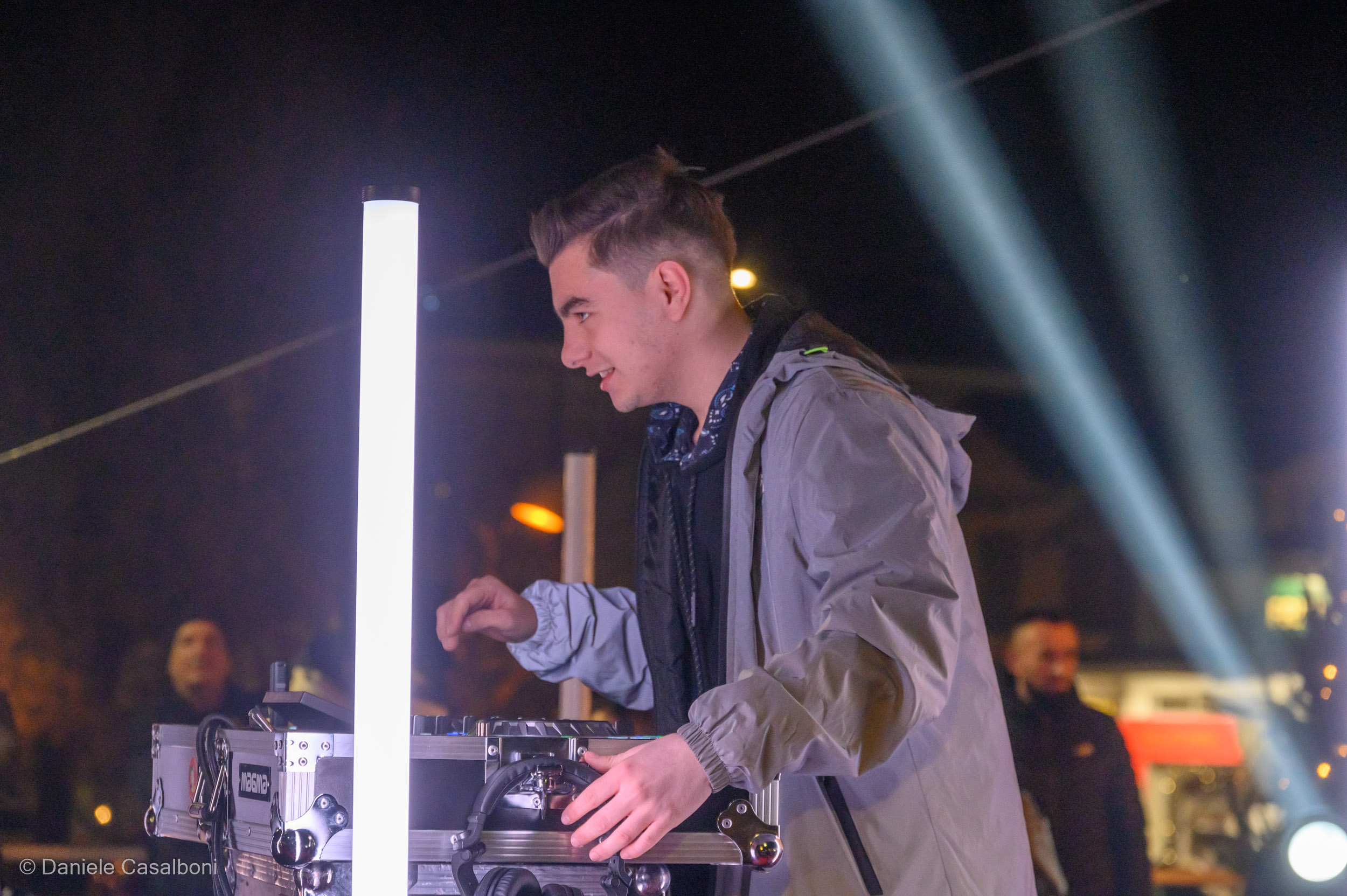 Il DJ Gabriele Ronchini