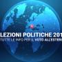 Elezioni Politiche 4 marzo 2018 - voto degli italiani residenti all'estero - opzione per voto in Italia - ENTRO L' 8 GENNAIO 2018