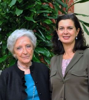 Riccione: la Presidente della Camera dei Deputati Laura Boldrini incontra Luciana Alpi e Mariangela Gritta Grainer Presidente dell’Associazione Ilaria Alpi