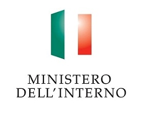 Logo con dicitura "Ministero dell'Interno"