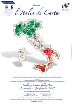 Riccione: alla Biblioteca Comunale la mostra "L'Italia di carta"