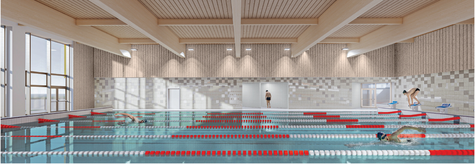 progetto nuova piscina Riccione