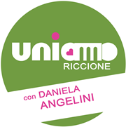 Simbolo Uniamo Riccione con Daniela Angelini